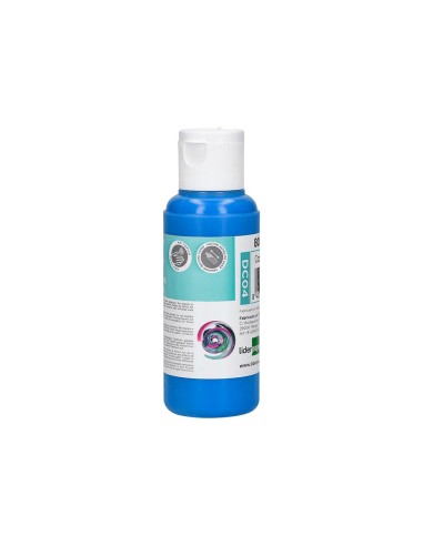 PINTURA ACRILICA  BOTE 80 ML CIAN