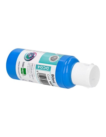 PINTURA ACRILICA  BOTE 80 ML CIAN