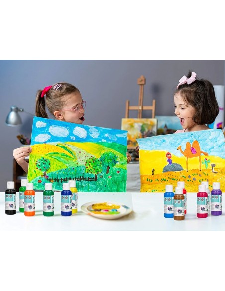 PINTURA ACRILICA  BOTE 80 ML AM.