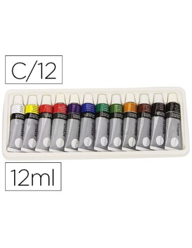 PINTURA ACRILICA DALER ROWNEY SIMPLY CAJA 12 UDS. SURT 12 ML