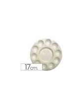 PALETA PLASTICO ARTIST CIRCULAR C/10 HUECOS TAMAÈO 17CM 2