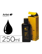 TINTA CHINA ARTIST NEGRA FRASCO 200 ML