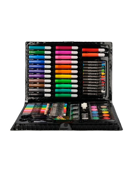 ESTUCHE PINTURA  PLAST.86 PIEZAS 34X23X3,2 CM