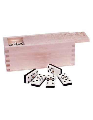 DOMINO PROFESIONAL CHAMELO CAJA MADERA