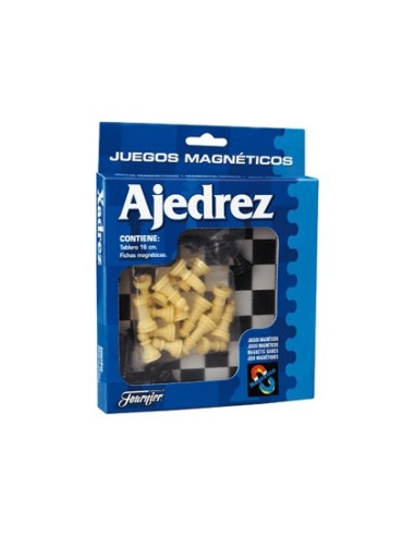 JUEGOS MESA AJEDREZ MAGNETICO 20X16 1X2,2