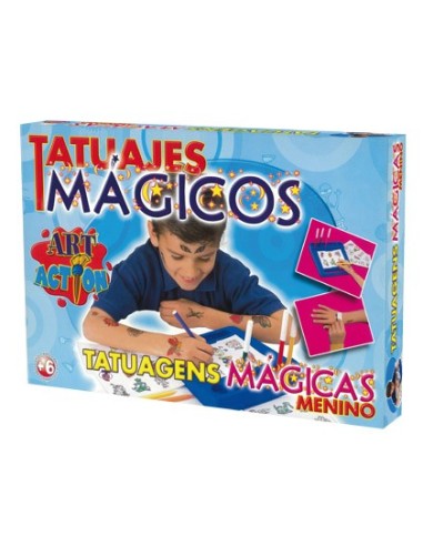 JUEGO DE MESA FALOMIR TATUAJES MAGICOS INFANTIL