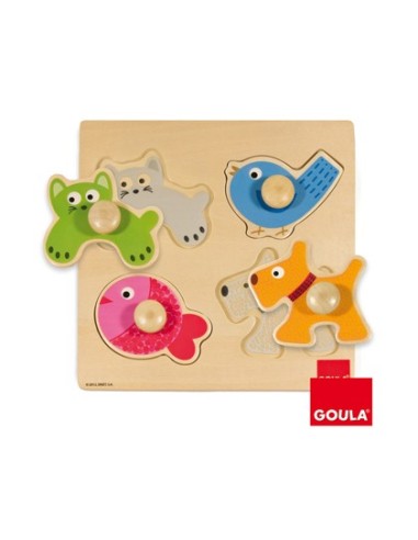 PUZZLE DISET ANIMALES DOMESTICOS