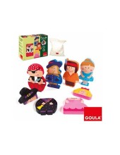 PUZZLE GOULA INFANTIL PERSONAJES MAGNETICOS