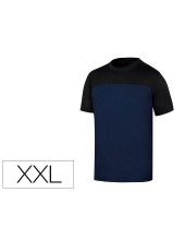 CAMISETA ALGODON DELTAPLUS COLOR AZUL TALLA XXL