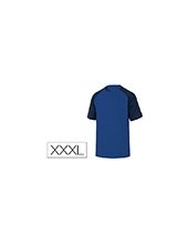 CAMISETA ALGODON DELTAPLUS COLOR AZUL TALLA XXXL 2