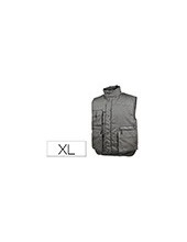 CHALECO DELTAPLUS CINTURA ELASTICA PROTEGE RIÑONES COL.GRIS T. XL 2