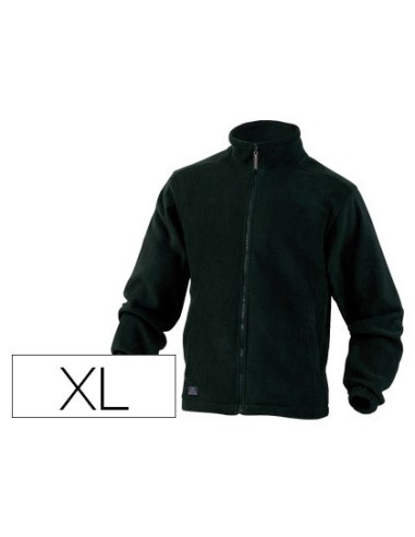 CHAQUETA DELTAPLUS POLAR CON CREMALLERA 2 BOLSILLOS COLOR NG.TALLA XL