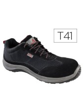 ZAPATOS SEGURIDAD ASTI PIEL SERRAJE AFELPADO COMPOSITE NG. TALLA 41