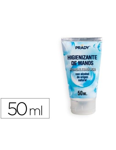 GEL HIDROALCOHOLICO HIGIENIZANTE MANOS ALCOHOL NATURAL 50ML