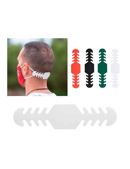 AJUST SALVAOREJAS MASCARILLA SILIC FLEXIBLE 3 POS AJUST BL.19,4X1,8CM