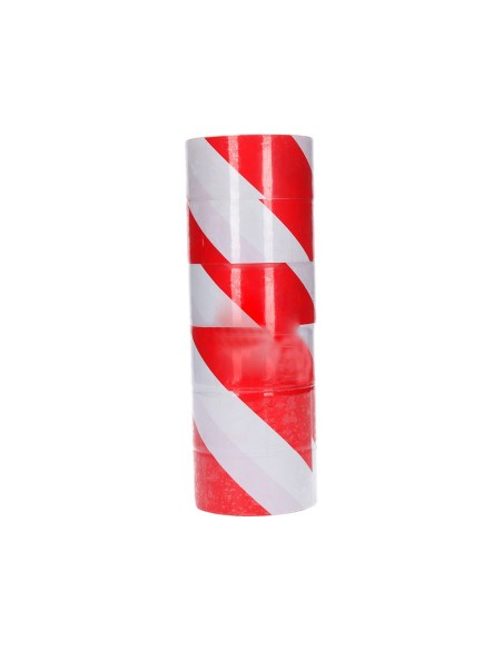 CINTA SEÑALIZACION Q-CON.NO ADH. RJ. BL.75MM X 300 M