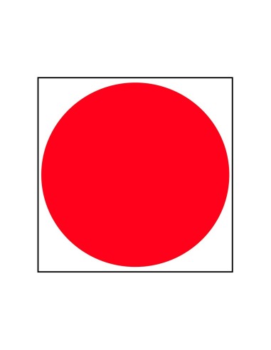 ETIQUETA ADH. APLI 11909 Ø114 VINILO RJ. CRISTALES