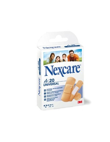 TIRA PROTECTORA 3M NEXCARE HERIDAS CORTES C/20 U.DIVERSOS S