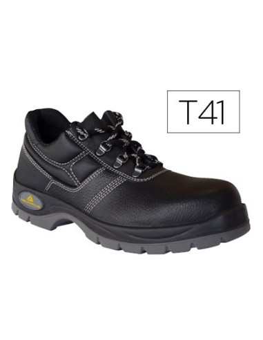 ZAPATOS SEGURIDAD PIEL CRUPON GRABADA FORRO ABSORBENTE LATEX NG.T. 41