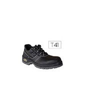 ZAPATOS SEGURIDAD PIEL CRUPON GRABADA FORRO ABSORBENTE LATEX NG.T. 41 2