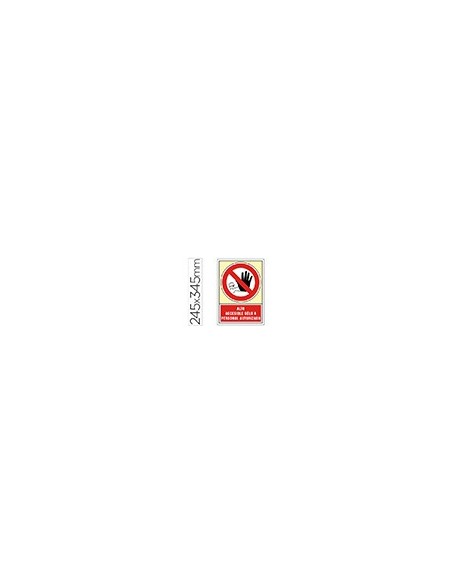 PICTO SEÑAL ACCESIBLE SOLO PERSONAL AUTO.PVC 245X345 MM PICTO SEÑAL ACCESIBLE SOLO PERSONAL AUTO.PVC 245X345 MM