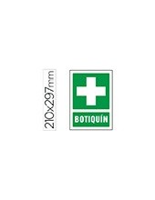 PICTOGRAMA SYSSA SEÑAL DE BOTIQUIN EN PVC 210X297 MM 2