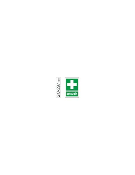 PICTOGRAMA SYSSA SEÑAL DE BOTIQUIN EN PVC 210X297 MM PICTOGRAMA SYSSA SEÑAL DE BOTIQUIN EN PVC 210X297 MM