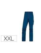 PANTALON TRABAJO DELTAPLUS CINTURA ELASTICA 5 BOL. AZ.MAR./NJ. T. XXL