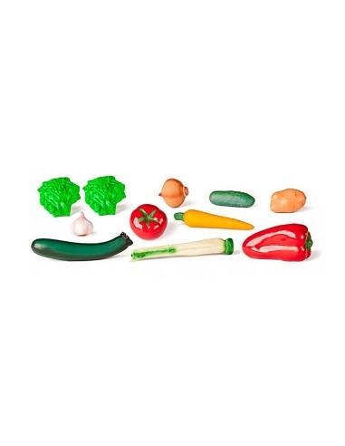 JUEGO MINILAND HORTALIZAS 11 PIEZAS