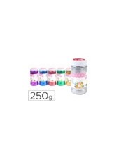 PURPURINA LIDERPAPEL FANTASIA COL.ES METALICOS SURTIDOS BOTE 250 GR 2