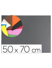 GOMA EVA LIDERPAPEL 50X70CM 60G/M2 ESPESOR 1.5MM GRIS