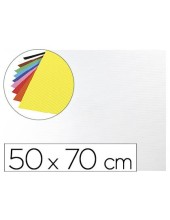 GOMA EVA ONDULADA LIDERPAPEL 50X70CM 2,2MM ESPESOR BLANCO