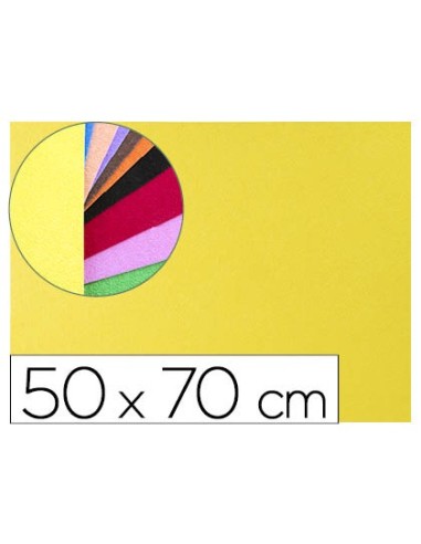 GOMA EVA LIDERPAPEL 50X70CM 60G/M2 ESPESOR 2MM TEXTURA TOALLA AM.