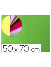 GOMA EVA LIDERPAPEL 50X70CM 60G/M2 ESPESOR 2MM TEXTURA TOALLA VERDE