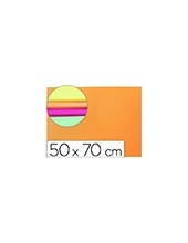 GOMA EVA LIDERPAPEL 50X70CM 60G/M2 ESPESOR 2MM FLUOR NARANJA 2