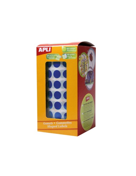 GOMETS APLI ROLLO 59H CIRCULO Ø 20 MM AZUL 1.770 UDS. (04860)