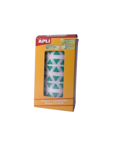 GOMETS APLI ROLLO 59H TRIANGULO 20 MM VERDE 2.832 UDS. (04870)