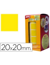 GOMETS APLI ROLLO 59H CUADRADO 20 MM AMARILLO 1.770 UDS. (04875)