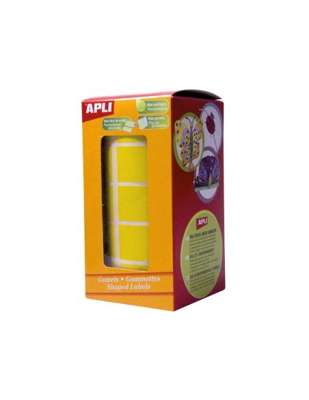 GOMETS APLI ROLLO 59H CUADRADO 20 MM AMARILLO 1.770 UDS. (04875)