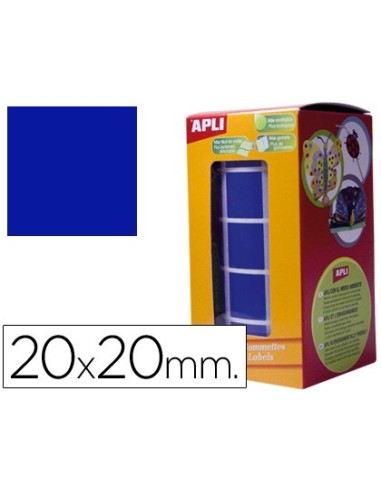 GOMETS APLI ROLLO 59H CUADRADO 20 MM AZUL 1.770 UDS. (04876)