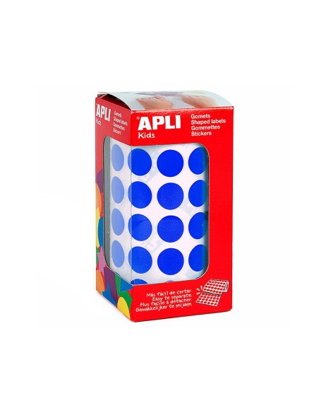 GOMETS APLI ROLLO 59H CIRCULO Ø 15 MM AZUL 2.832 UDS. (04856)