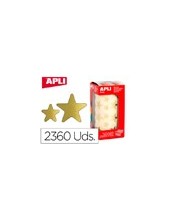 GOMETS APLI ESTRELLA ORO BOLSA DE 2360 UNIDADES 2