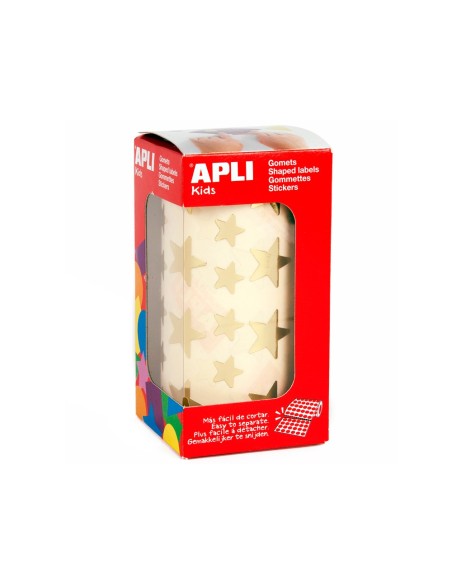 GOMETS APLI ESTRELLA ORO BOLSA DE 2360 UNIDADES