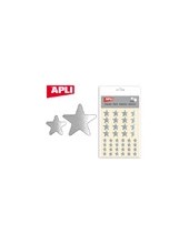 GOMETS APLI ESTRELLA PLATA BOLSA CON 3 HOJAS 2