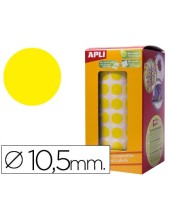 GOMETS APLI ROLLO 59H CIRCULO Ø 10,5 MM AMARILLO 5.192 UDS. (04851)