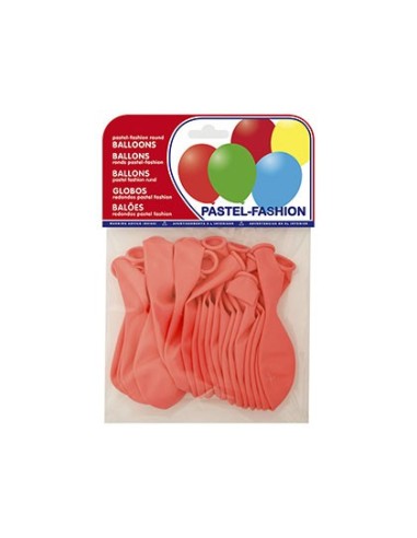 GLOBO 100% LATEX BIODEGRADABLE PASTEL ROSA 20 UD.