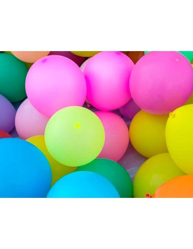 GLOBOS FLUORESCENTES BOLSA DE 15 UNIDADES