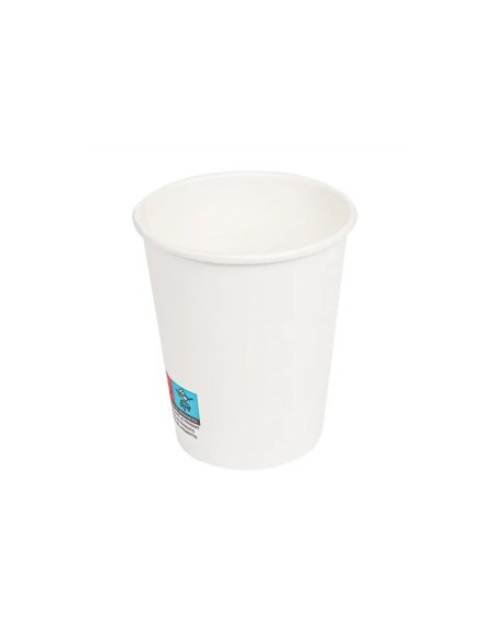 VASO PAPEL BL.BUNZL PEFC 190 ML APTO BEB FRIAS CALIENTES PQ.DE 50 UD.