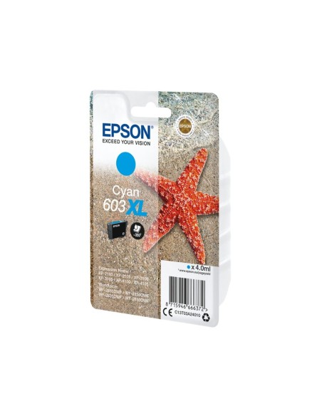 C13T03A24010 CARTUCHO EPSON XP-2100 603XL CIAN 350 PG.