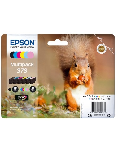 C13T37884010 CARTUCHO EPSON 378 EXPRESSION HOME RAINBOW 360 PG.